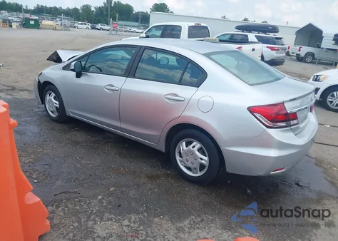 2013 Honda Civic Lx из США, поврежденный, VIN 2HGFB2F51DH581322